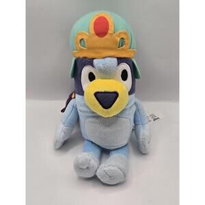 Bluey Friends 8" Princess Bluey Royalty Plush Queen Crown Stuffed Animal